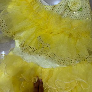 Babygirl Yellow Frock As Freebie