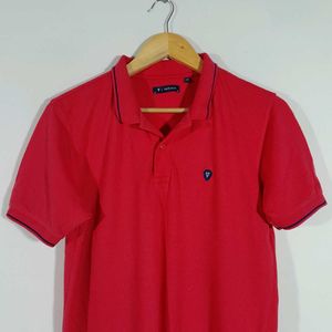 Pink Polo T-Shirt For Men's