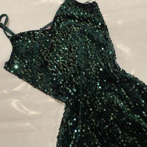 Sequined Party Mini Dress