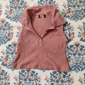 Small Pink Crop Tshirt