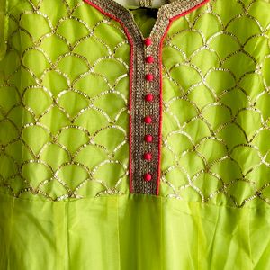 Beautiful Grand Netted Kurta 💕