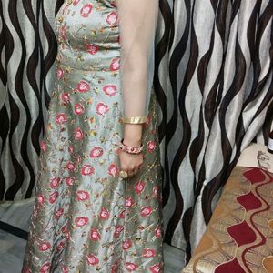 Ethnic Gown Party Wear