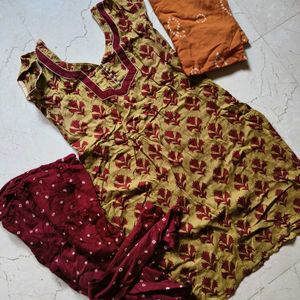 Kurta Set For Plus Size.