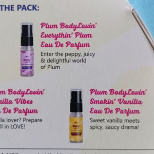 Plum BodyLoving Body Mist Set of 5 Miniatures