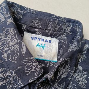 Spykar Black Shirt Like New