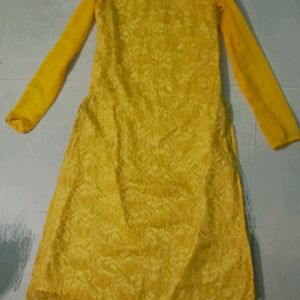 Amazing Yellow Kurti