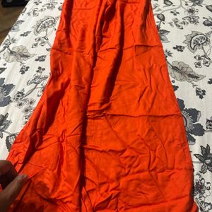 Plazo Orange Size s Unused Piece