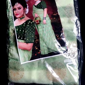 Green Saree