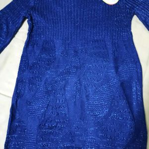 Stylish Glitter Top For Winter Wear