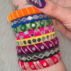 Negotiable Multi Colour Bangles 1🌈