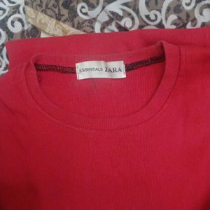 Sweat Shirt Full Sleeve, Red Colour