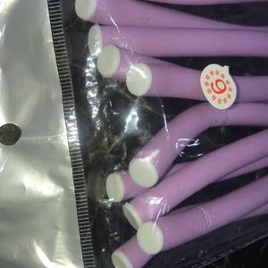 Heatless hair curlers