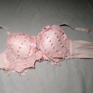 Heart Shape Lace Bra