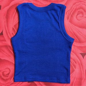 Indigo Blue Tank Top