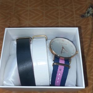 Watch For Women( 3 Different Belts)