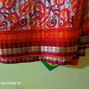 Women Cotton Silk Saree