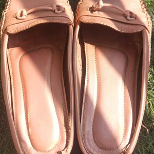 Peach Color Flats