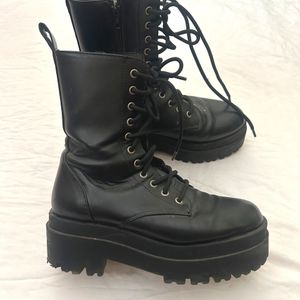 H&M Chunky Sole Boots