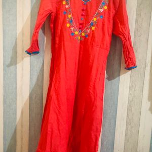 Embroidery kurti