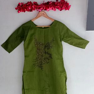 Green Kurta 🔥🔥🔥🔥 For Women