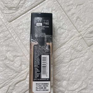 Maybelline Fit Me Foundation