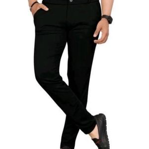 Black Men Formal Trouser