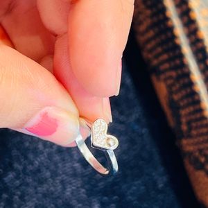 92 silver ring Heart Shape