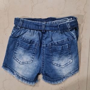 Blue Girls Shorts- 9-18m