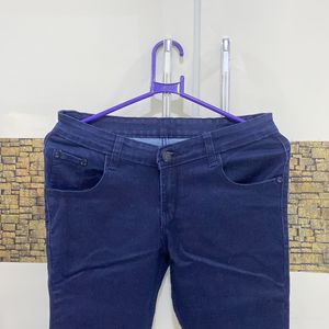 Skinny Blue Jeans High Waist