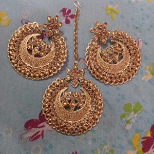 Golden Jwellery Set