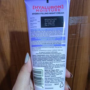 Loreal Hyaluron Moisture Night Cream