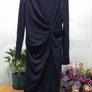 Dark Blue Korean Dress