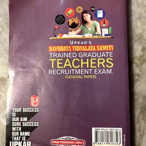 Teachers Recruitment Exam Book TET,KVS