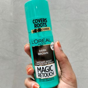 Loreal Instant Root Concealer Spray-dark Brown.