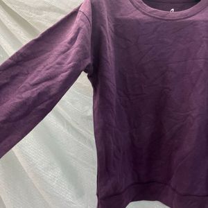 Purple Sweatshirt