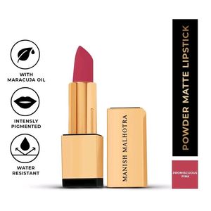 Manish Malhotra Powder Matte Lipstick - Pink Shade