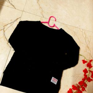 Black Winter Top ⚫ For Girls