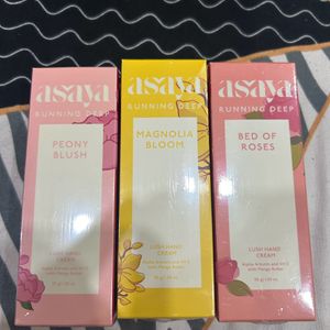 Asaya Lush Hand Cream - 3qty