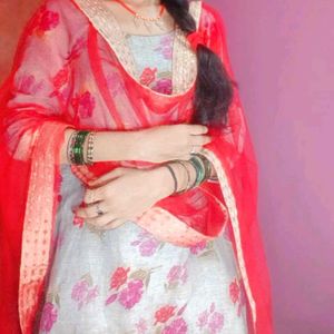 2 Combo  Patiyala Suit With Dupatta