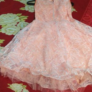 Baby Pink Frock For Girl