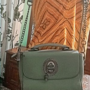 Olive Green Beautiful Handbag 👜