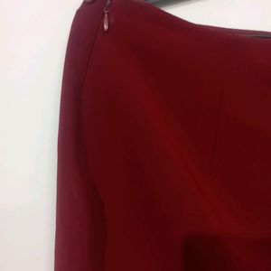 Maroon Skirt ❗Price Drop❗