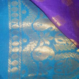 Blue Saree