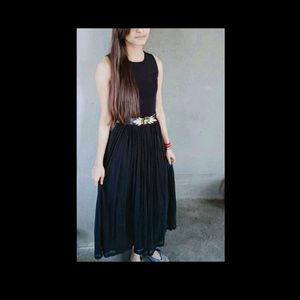 Gown Black Colour All New