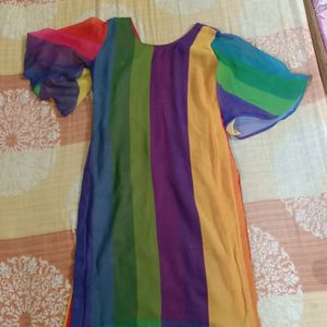 Multi Colour Suit For Girls