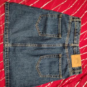 Denim Slim Short's