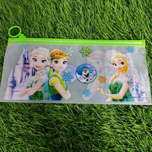 Set Of 12 Frozen Silicon Zipper Pouches