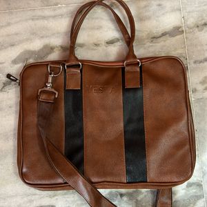 Vista laptop leather Bag