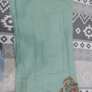 Sea Green Saree