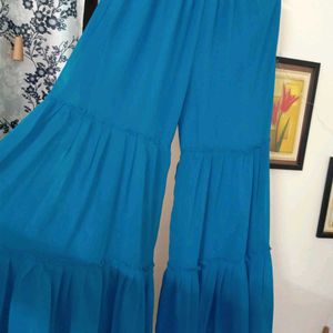 Women's Blue Dress(Top is padded)